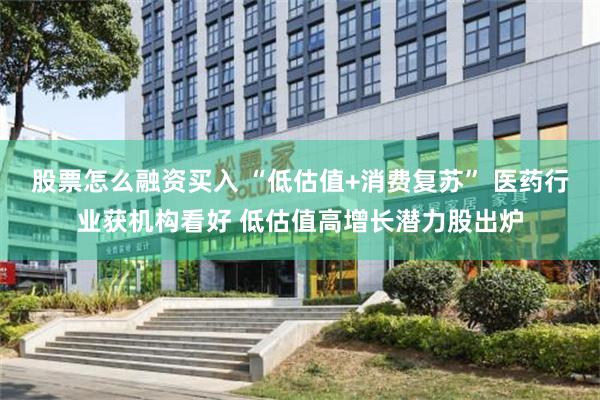 股票怎么融资买入 “低估值+消费复苏” 医药行业获机构看好 低估值高增长潜力股出炉