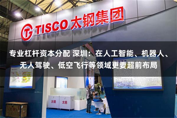 专业杠杆资本分配 深圳：在人工智能、机器人、无人驾驶、低空飞行等领域更要超前布局