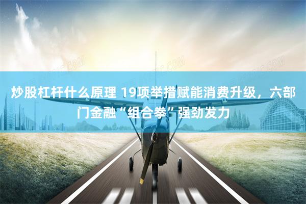 炒股杠杆什么原理 19项举措赋能消费升级，六部门金融“组合拳”强劲发力