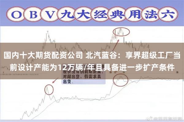 国内十大期货配资公司 北汽蓝谷：享界超级工厂当前设计产能为12万辆/年且具备进一步扩产条件