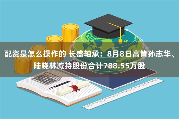 配资是怎么操作的 长盛轴承：8月8日高管孙志华、陆晓林减持股份合计788.55万股