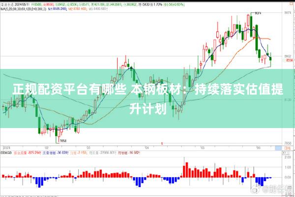 正规配资平台有哪些 本钢板材：持续落实估值提升计划