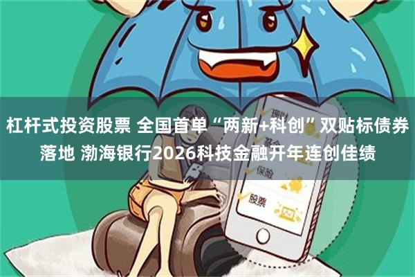 杠杆式投资股票 全国首单“两新+科创”双贴标债券落地 渤海银行2026科技金融开年连创佳绩