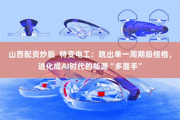 山西配资炒股 特变电工:跳出单一周期股桎梏,进化成AI时代的能源“多面手”