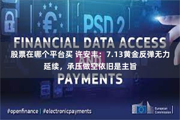 股票在哪个平台买 许安丰：7.13黄金反弹无力延续，承压做空依旧是主旨