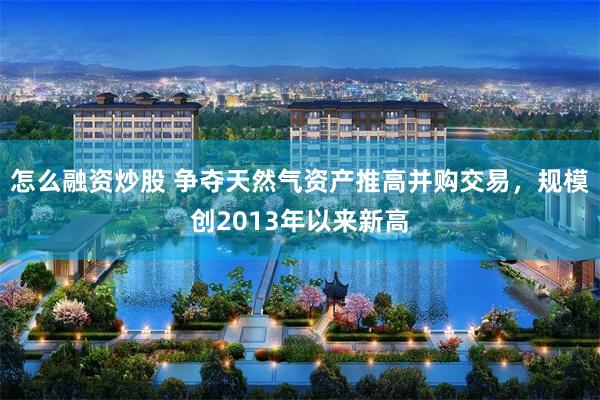 怎么融资炒股 争夺天然气资产推高并购交易，规模创2013年以来新高