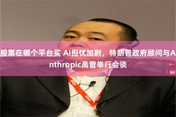 股票在哪个平台买 AI担忧加剧，特朗普政府顾问与Anthropic高管举行会谈