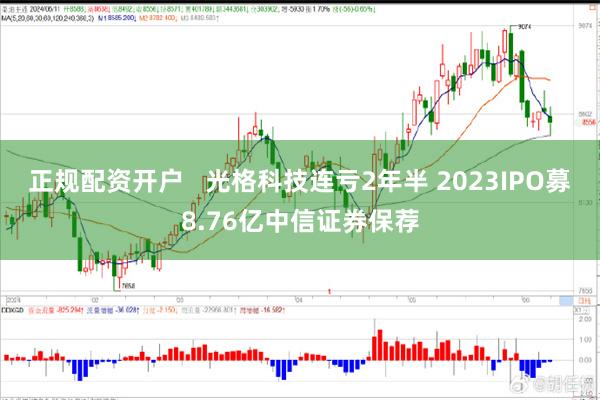 正规配资开户   光格科技连亏2年半 2023IPO募8.76亿中信证券保荐
